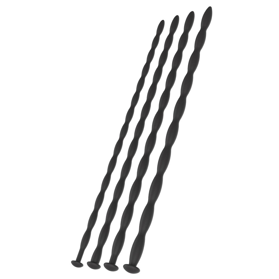 KIT 4 SONDE URETRALI IN SILICONE FLESSIBILE CON...