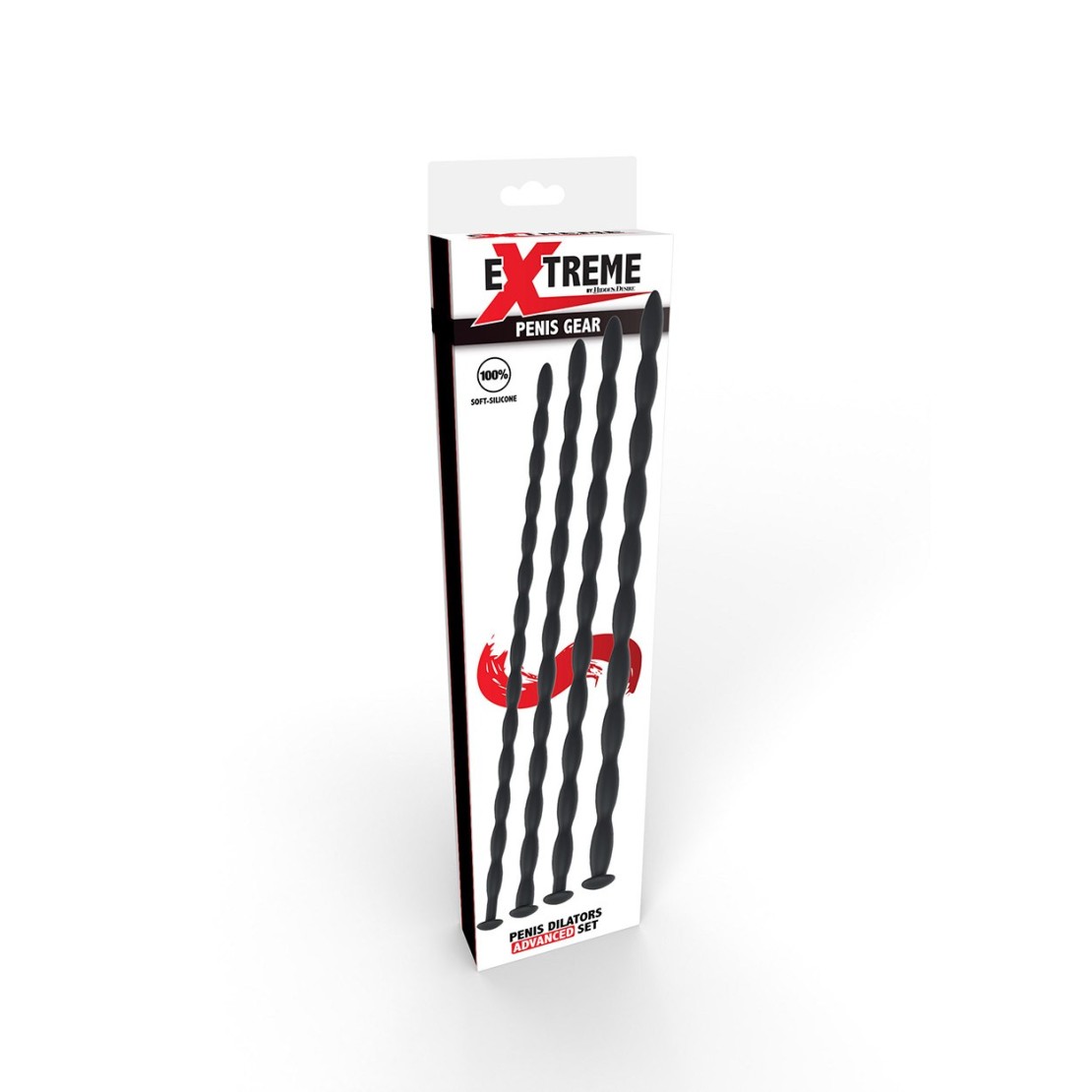 KIT 4 SONDE URETRALI IN SILICONE FLESSIBILE CON...