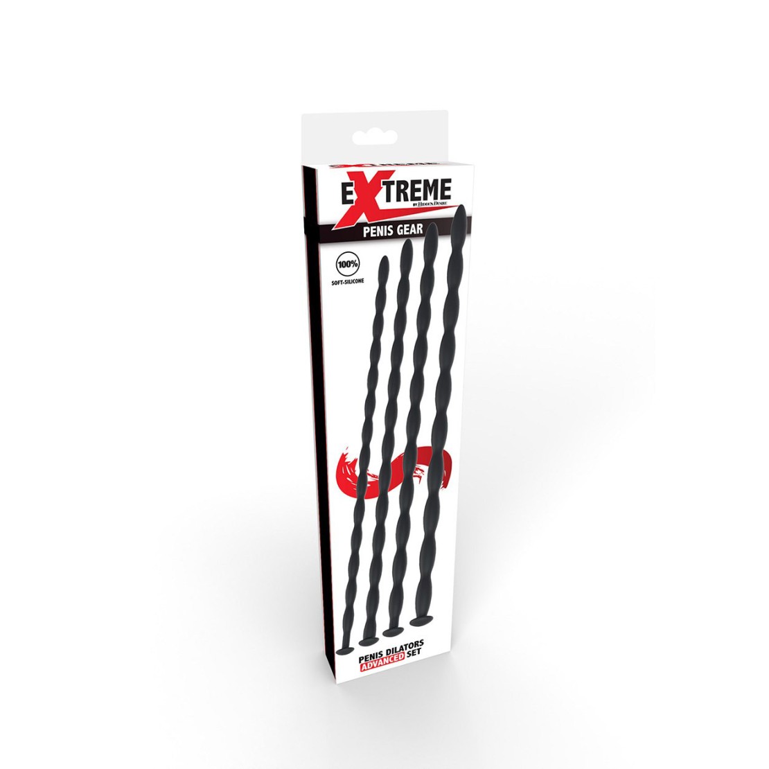 KIT 4 SONDE URETRALI IN SILICONE FLESSIBILE CON...
