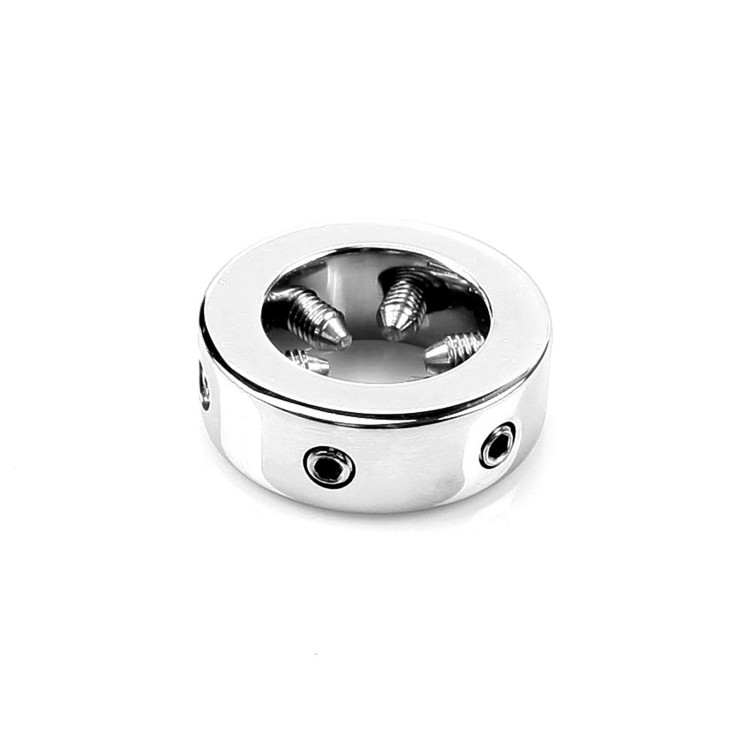 ANELLO CON PUNTE PER GLANDE IN ACCIAIO 2