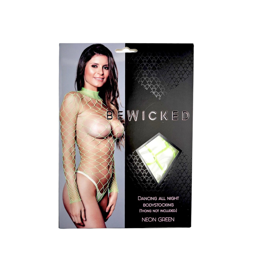 BODY SEXY A RETE PER DONNA A MANICA LUNGA VARI...