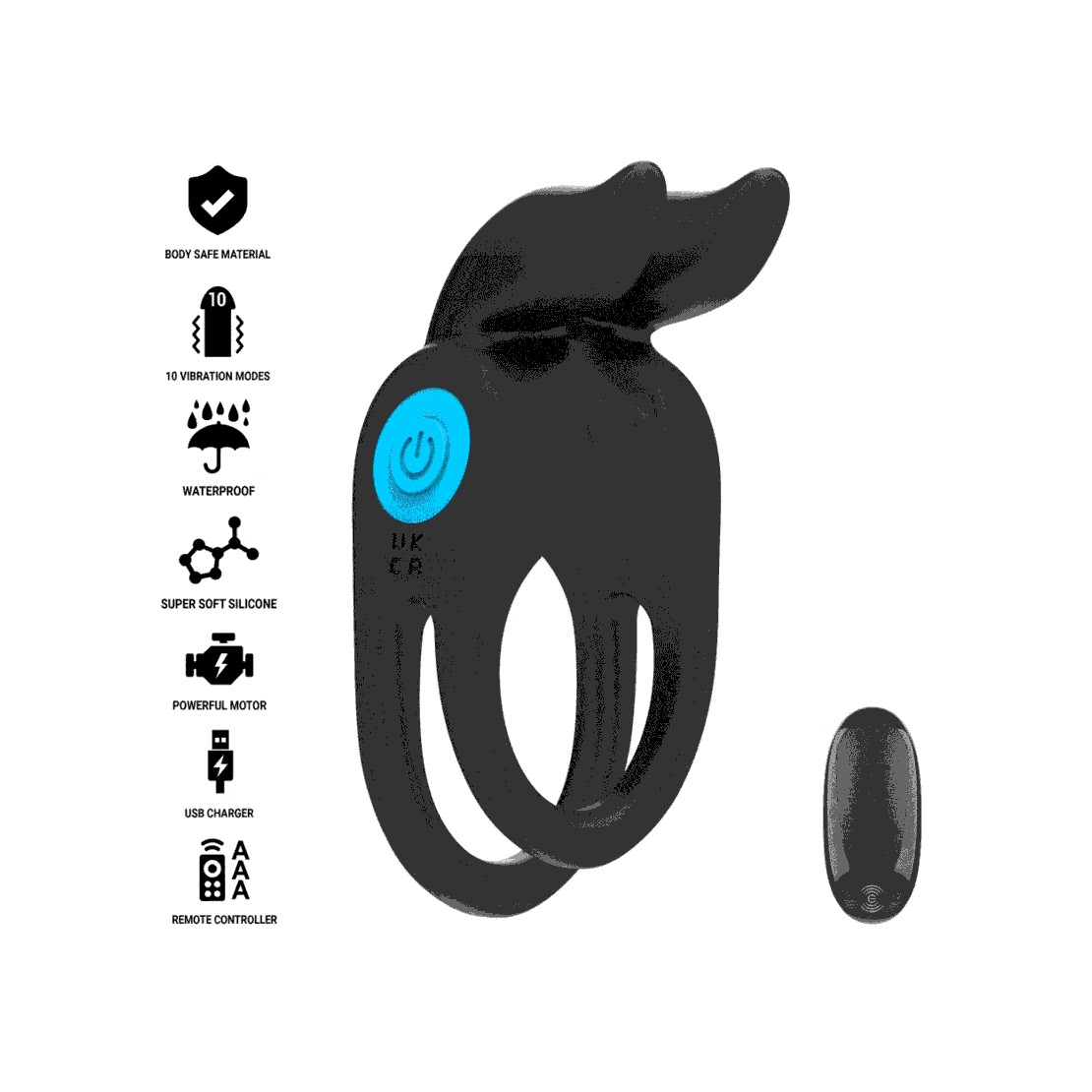 RING ANELLO PER PENE DOPPIO VIBRANTE MIGLIORA...