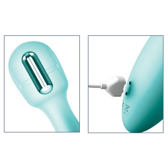 WAND MASSAGGIATORE CLITORIDEO VIBRANTE CON KIT 3 ATTACCHI STIMOLANTI