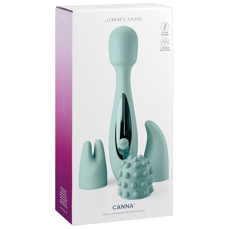WAND MASSAGGIATORE CLITORIDEO VIBRANTE CON KIT 3 ATTACCHI...
