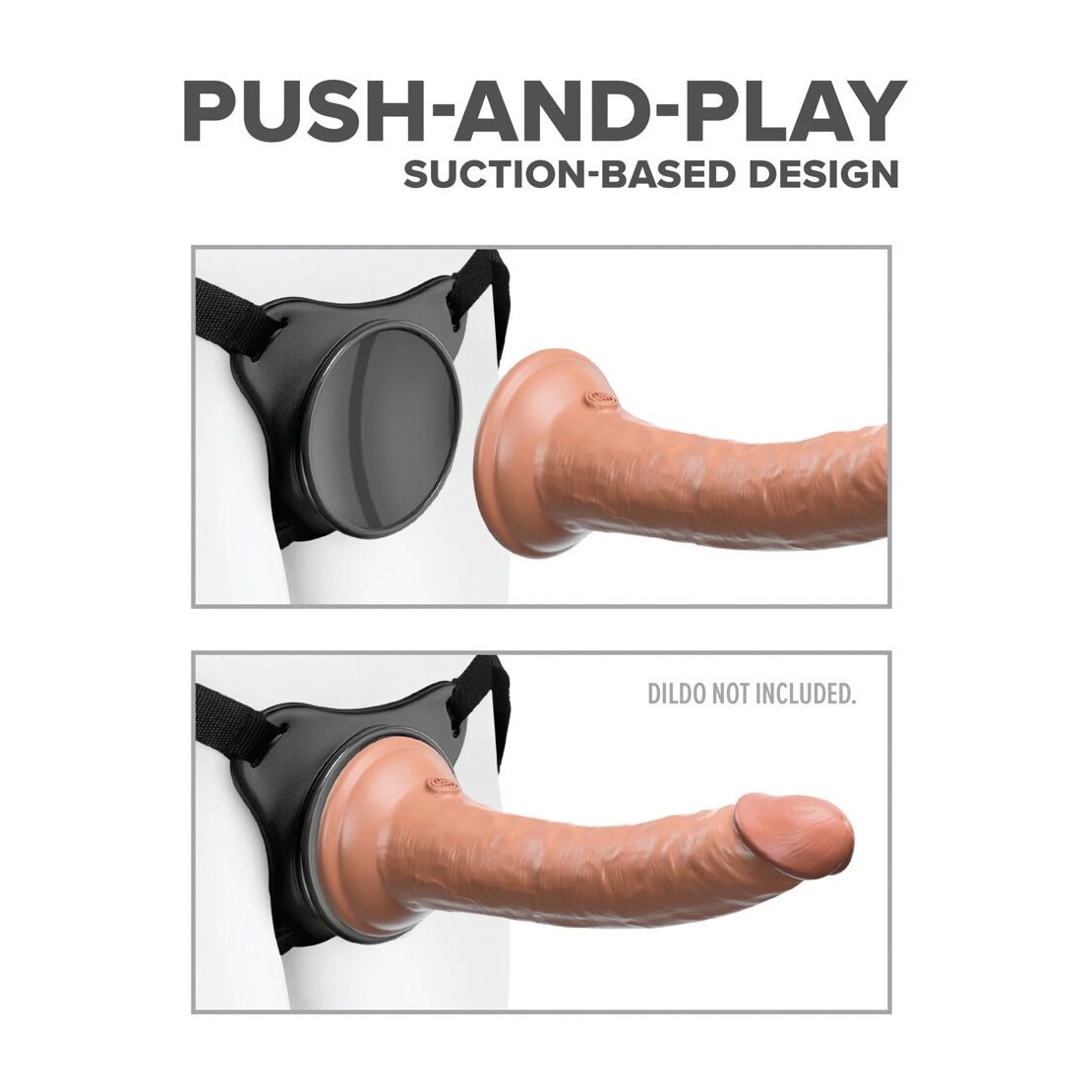 MUTANDINA STRAP-ON CON BASE PER VENTOSA COMFY...