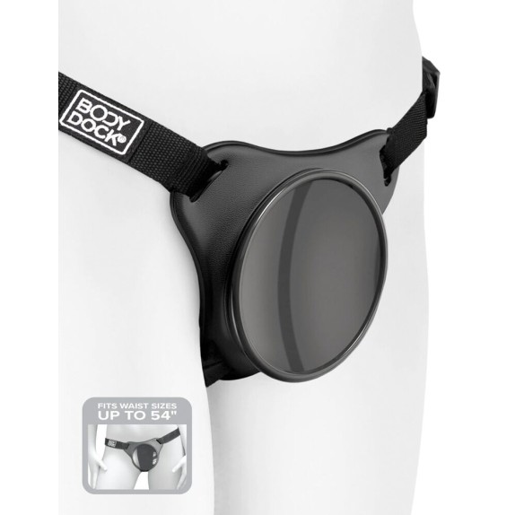 MUTANDINA STRAP-ON CON BASE PER VENTOSA COMFY BODY DOCK HARNESS