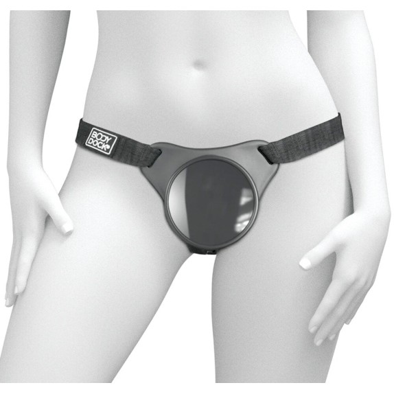 MUTANDINA STRAP-ON CON BASE PER VENTOSA COMFY BODY DOCK HARNESS