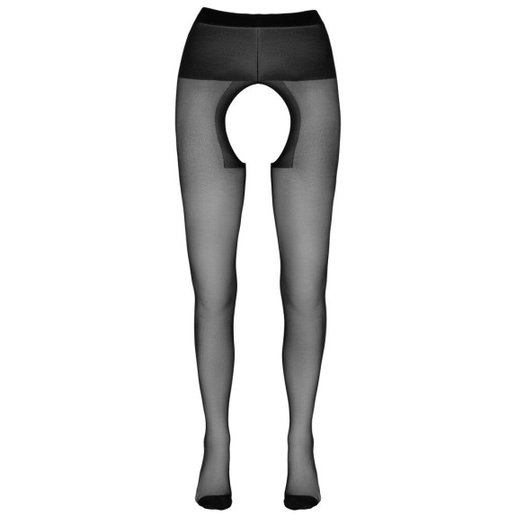 COLLANT APERTI SEXY VELATI 20 DENARI PER DONNA TAGLIE FORTI