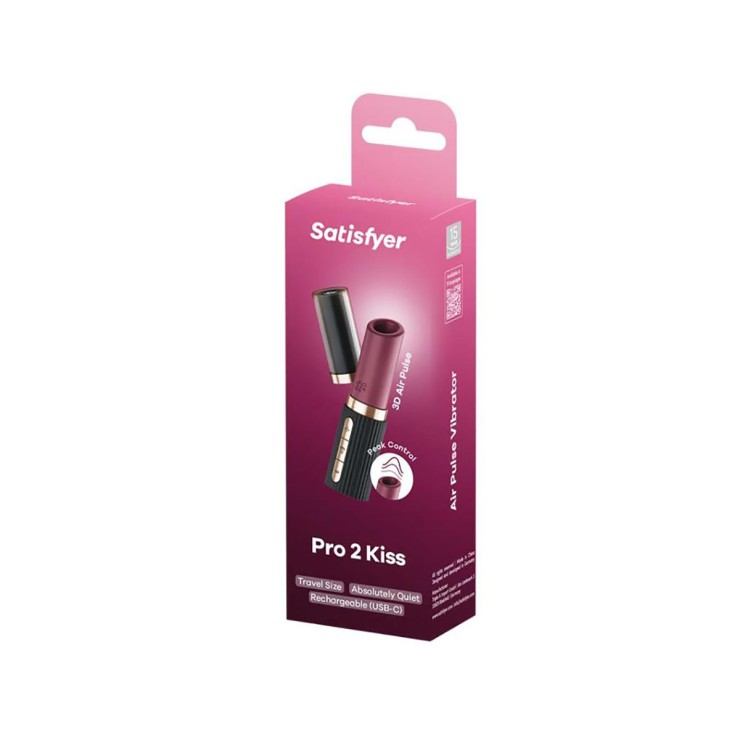 ROSSETTO SUCCHIA CLITORIDE PRO 2 KISS SEX TOY TASCABILE...