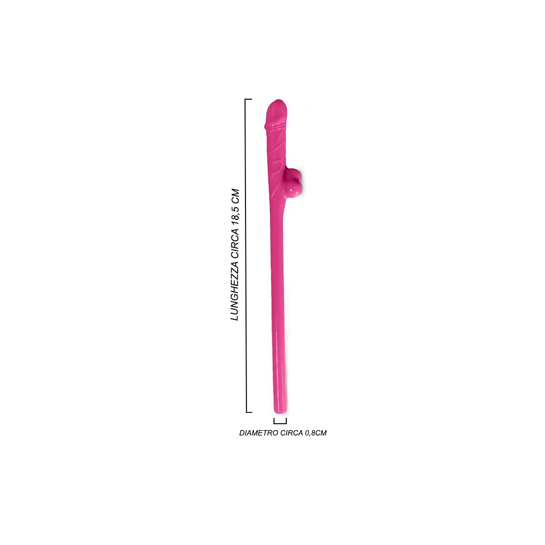 CANNUCCE A FORMA DI PISELLO ROSA GADGET...