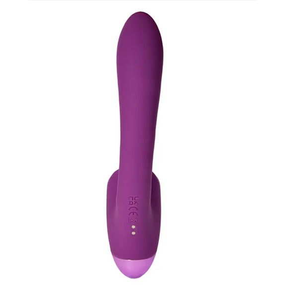 SEX TOY DOPPIO CON LINGUA LECCA CLITORIDE E VIBRAZIONE INTERNA