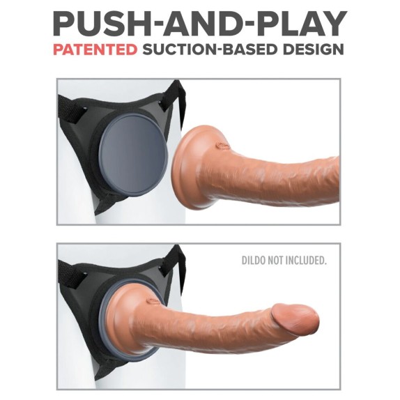 MUTANDINA STRAP-ON CON BASE PER VENTOSA E CUSCINETTO BODY DOCK ELITE