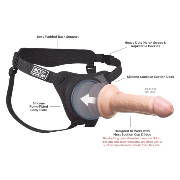 copy of MUTANDINA STRAP-ON CON BASE PER ATTACCO VENTOSA E CUSCINETTO ELITE