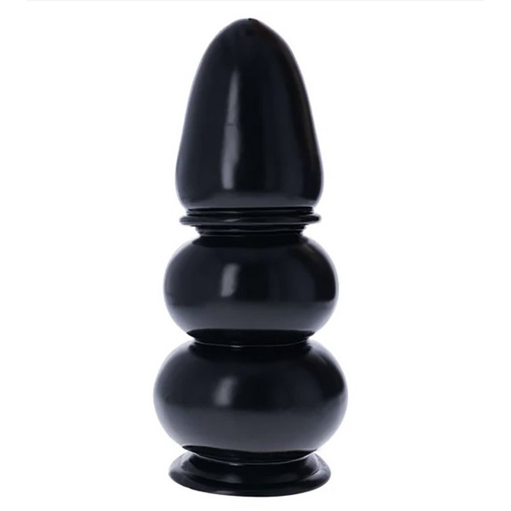 NAMBUNG PLUG ANALE A FORMA DI BOMBA CON SFERE E VENTOSA EXTREME