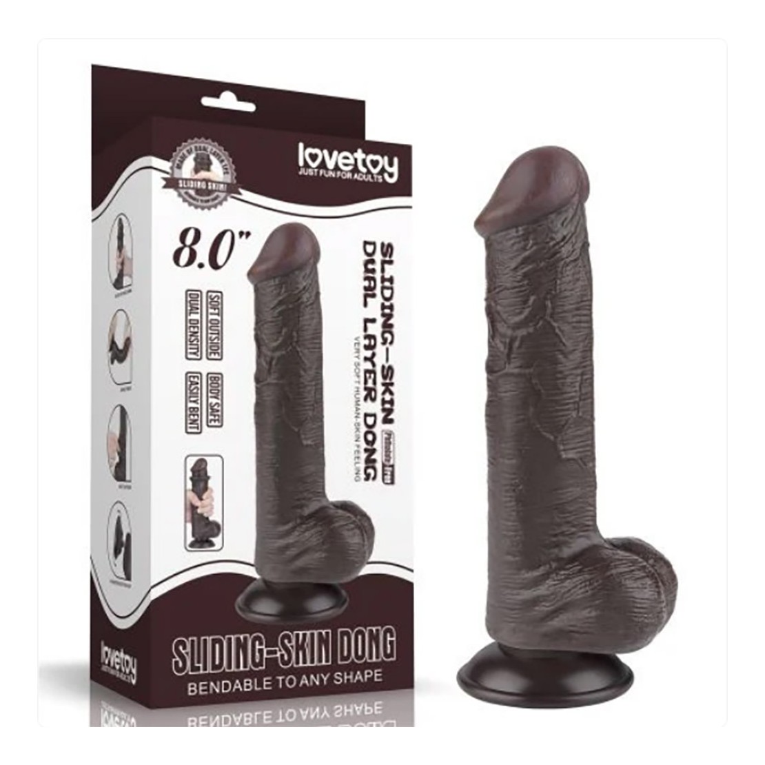 FALLO REALISTICO SEX TOY A DOPPIA DENSITA' CON...