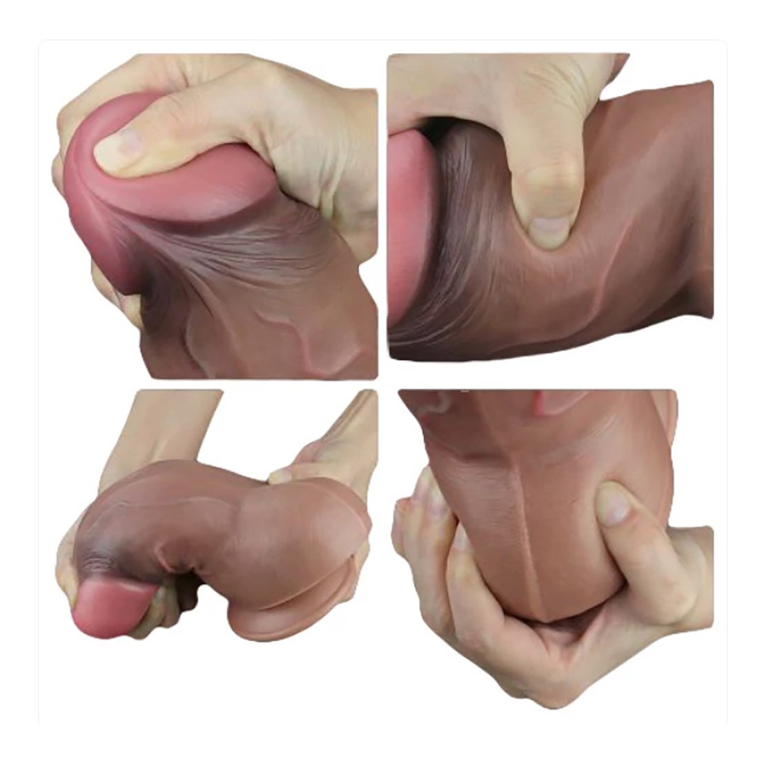 FALLO GROSSO IN SILICONE REALISTICO CON...