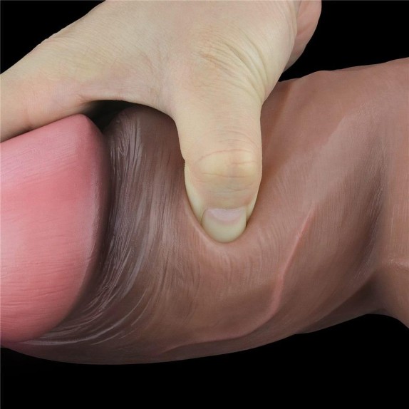 FALLO GROSSO IN SILICONE REALISTICO CON TESTICOLI E VENTOSA 7.0"