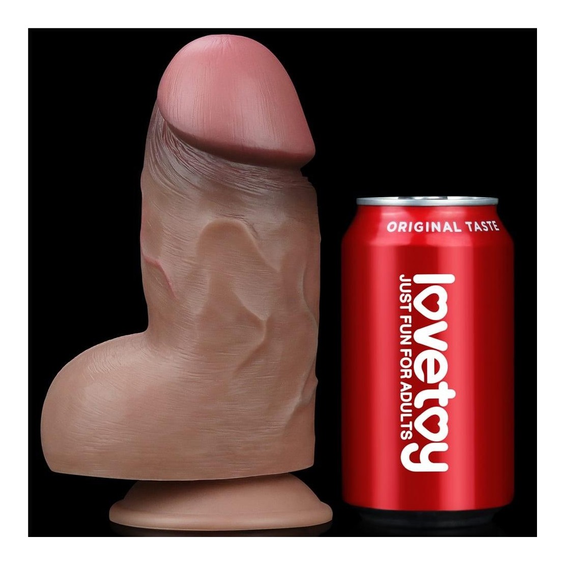 FALLO GROSSO IN SILICONE REALISTICO CON...
