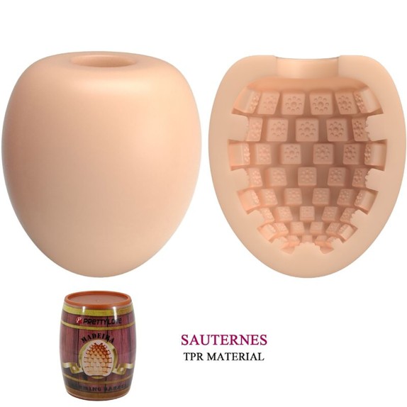 OVETTO MASTURBATORE PER UOMO IN BARILE SEX TOY CHARMING BARREL PRETTY LOVE