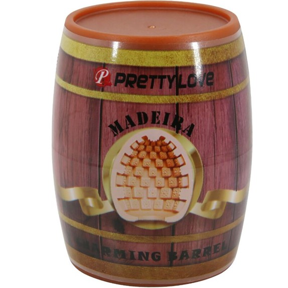 OVETTO MASTURBATORE PER UOMO IN BARILE SEX TOY CHARMING BARREL PRETTY LOVE