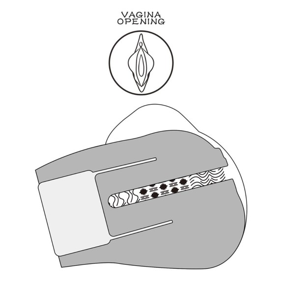 copy of MASTURBATORE REALISTICO CULETTO CON VAGINA VIBRAZIONE, SUZIONE, GEMITI STREETGIRL'S BROWN II