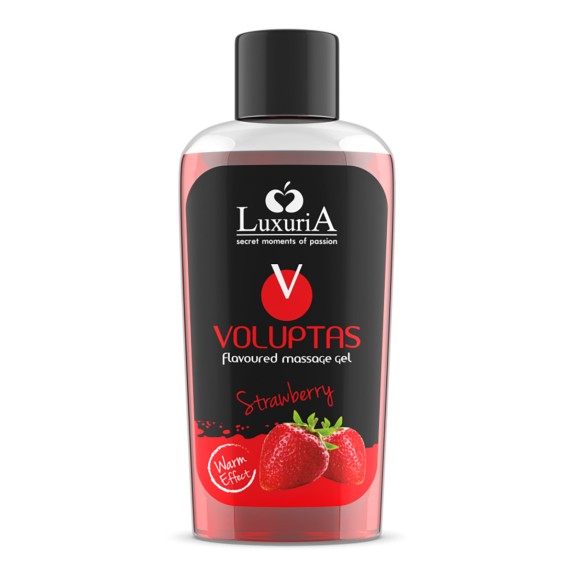OLIO ALLA FRAGOLA COMMESTIBILE PER SEXY MASSAGGIO 100 ML