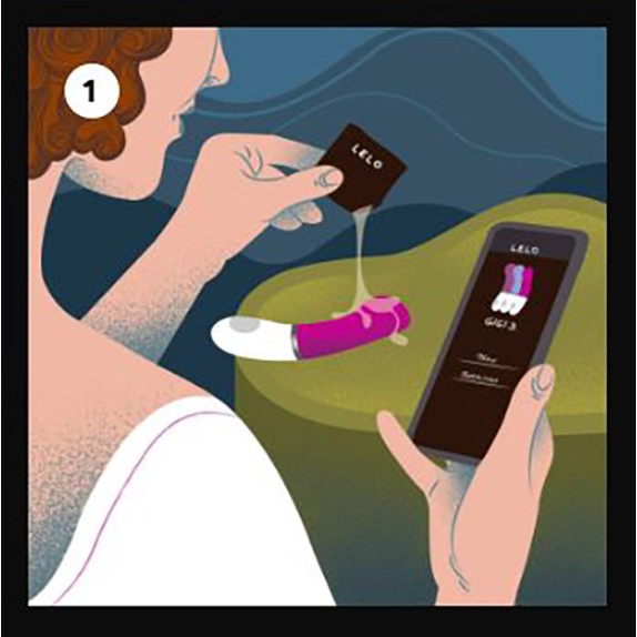 copy of GIGI 3 LELO VIBRATORE PER PUNTO G E CLITORIDE CON APP