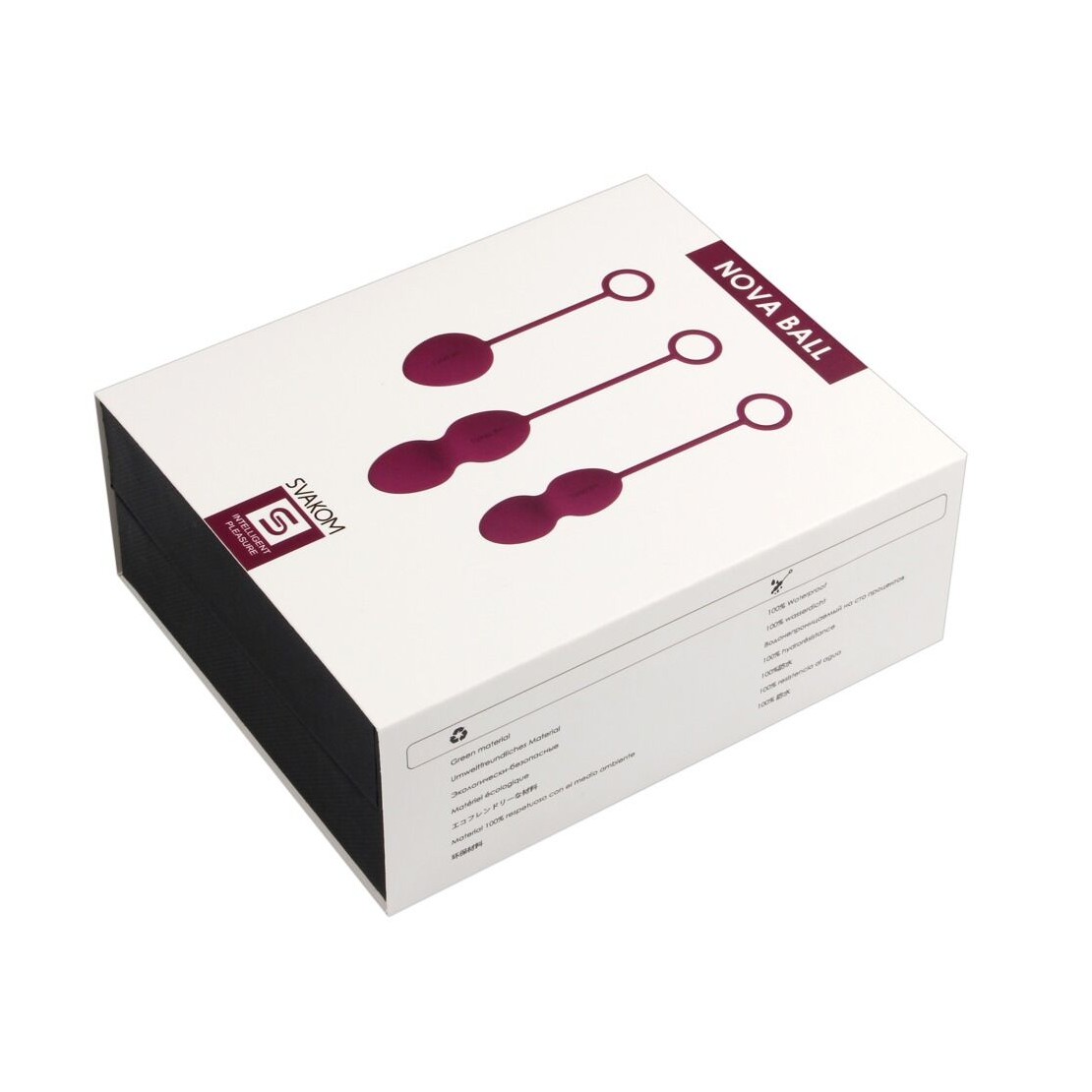 SET 3 PALLINE VAGINALI IN SILICONE CON PESI...