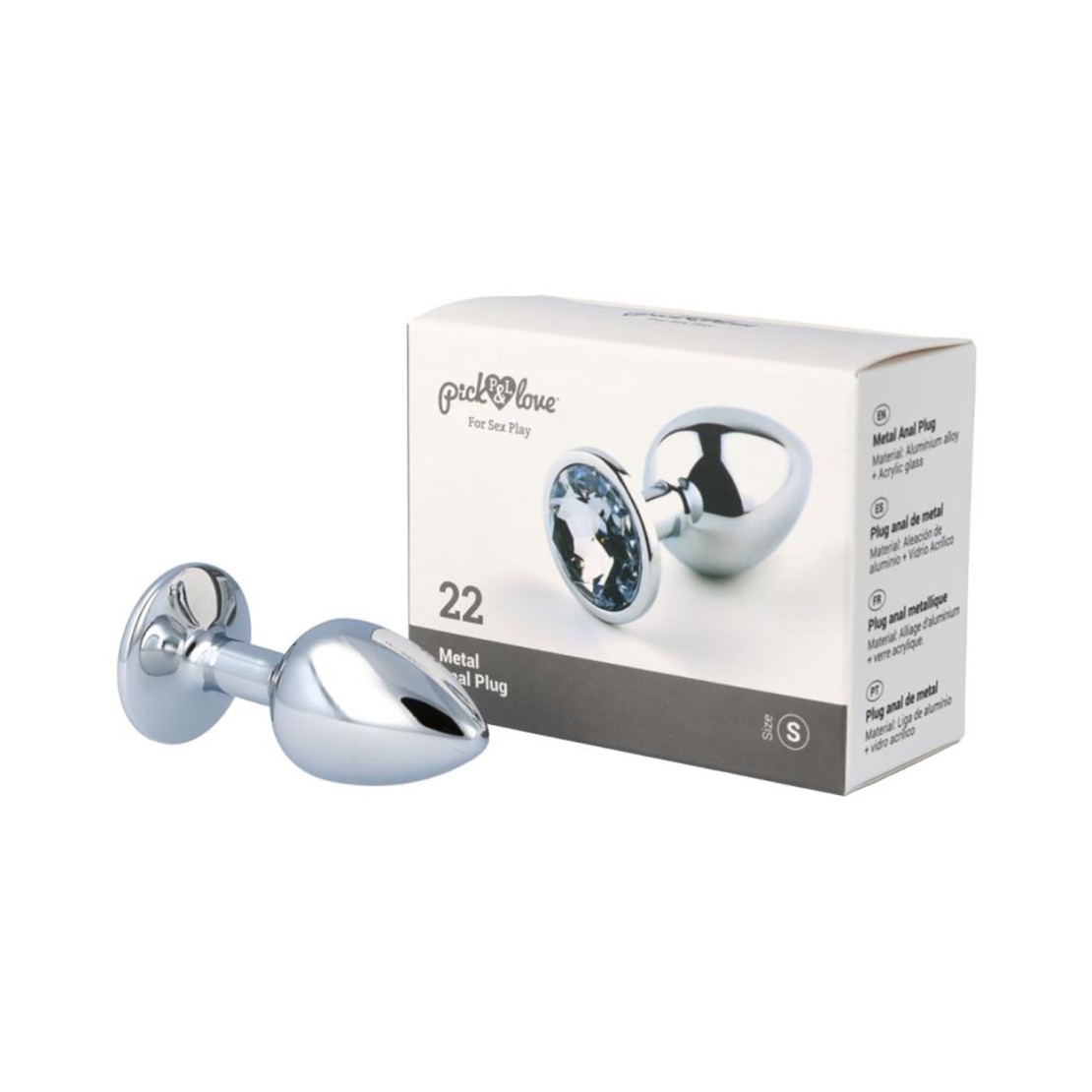 copy of PLUG ANALE CON GIOIELLO TRASPARENTE...