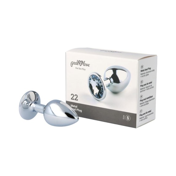 copy of PLUG ANALE CON GIOIELLO TRASPARENTE VARIE MISURE PICK&LOVE