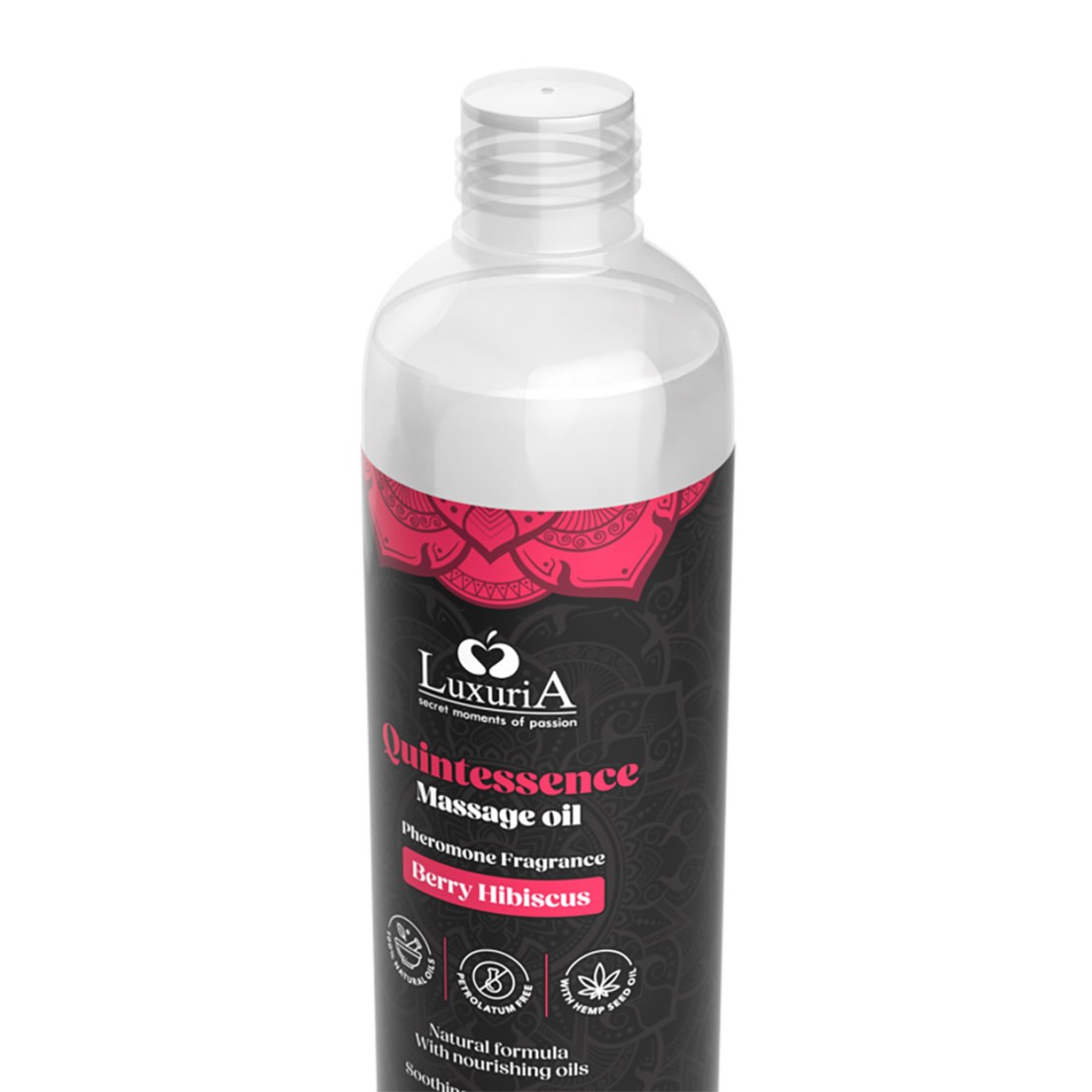 OLIO PER MASSAGGI ALL'IBISCO E BACCHE 150 mL...