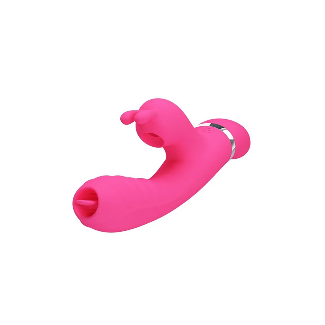 VIBRATORE RABBIT SEX TOY PER DONNA CON SUZIONE...