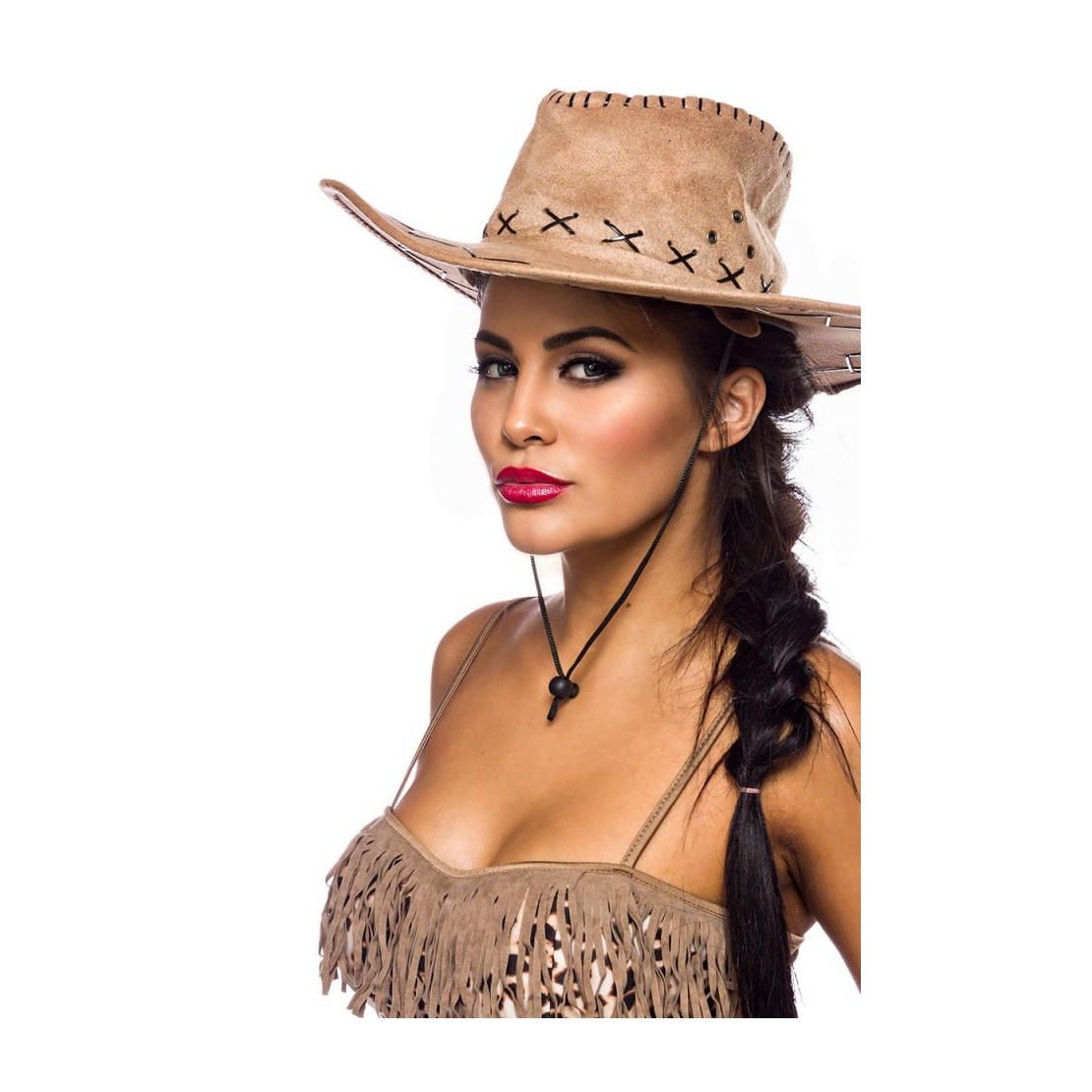 COSTUME TRAVESTIMENTO DA COWGIRL LEOPARDATA CON...