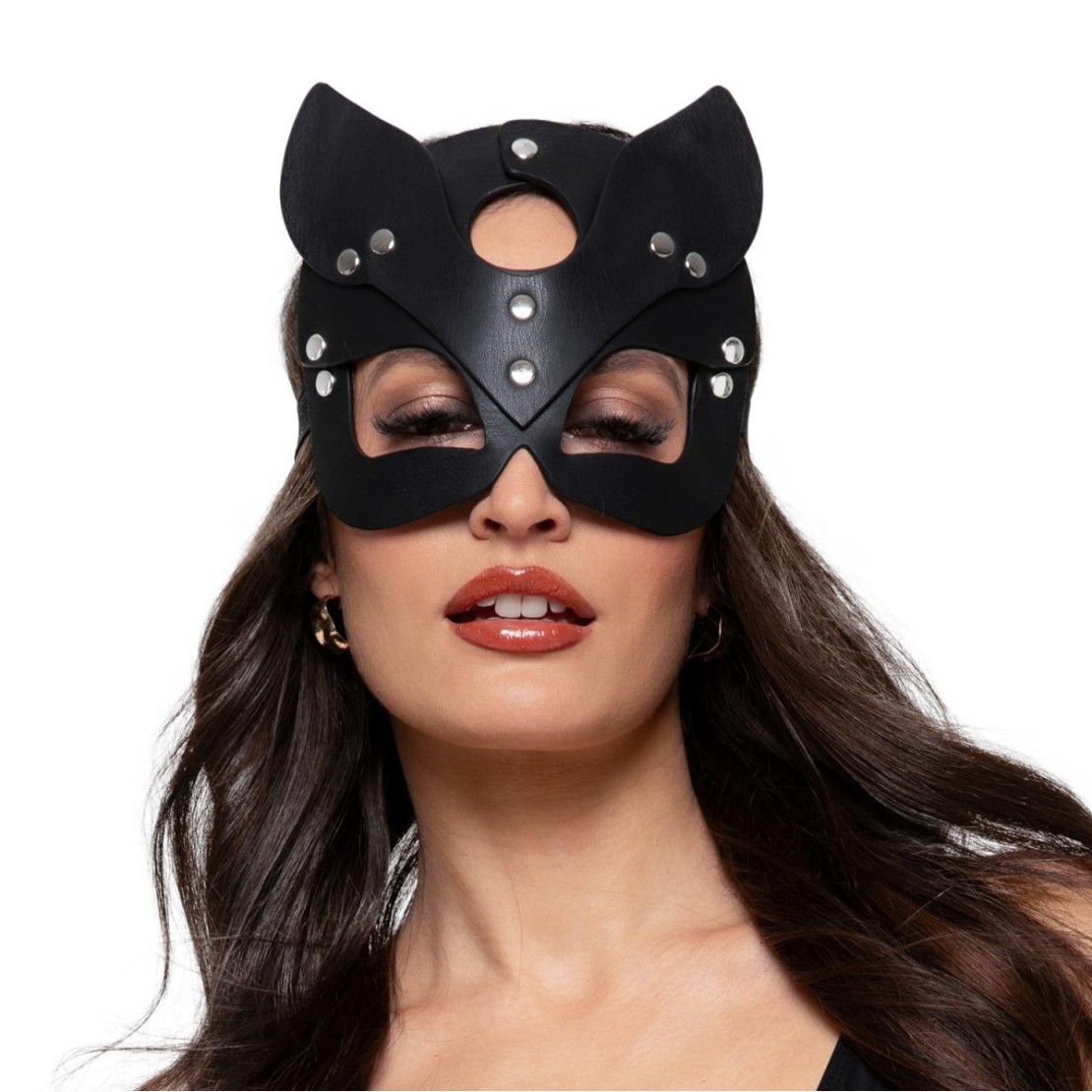 MASCHERA SEXY DA GATTINA IN FINTA PELLE CON...