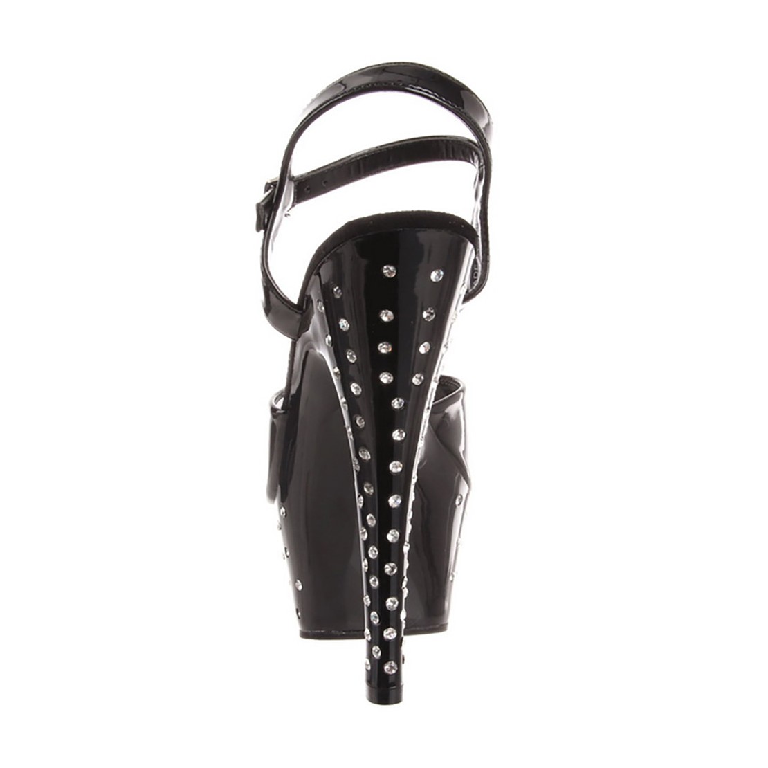 SANDALI SEXY PER DONNA CON CINTURINO E STRASS...