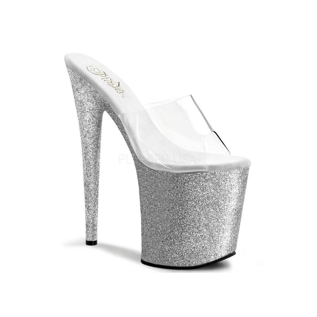 copy of SANDALI 20 CM ARGENTO GLITTER
