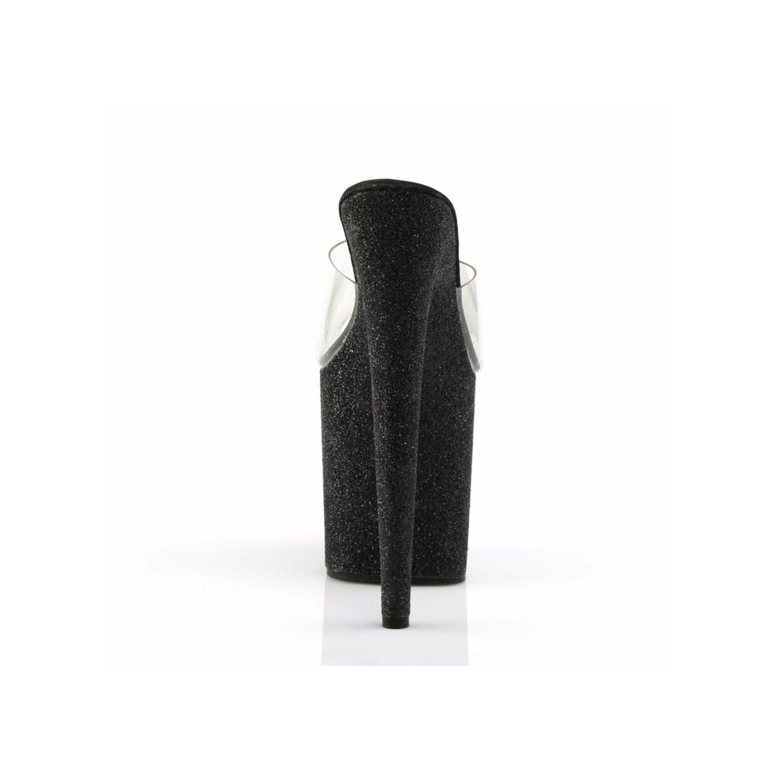 copy of SANDALI TACCO 20 CM GLITTER NERO LAP DANCE