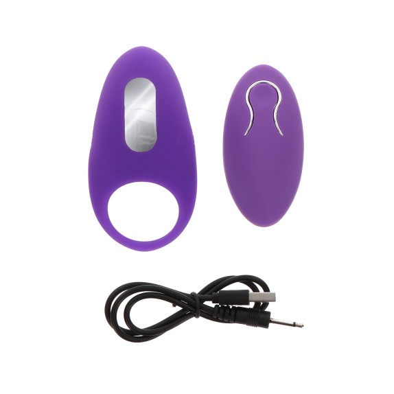 ANELLO VIBRANTE PER IL PENE CON TELECOMANDO WIRELESS PER COPPIE TEASE&AROUSE