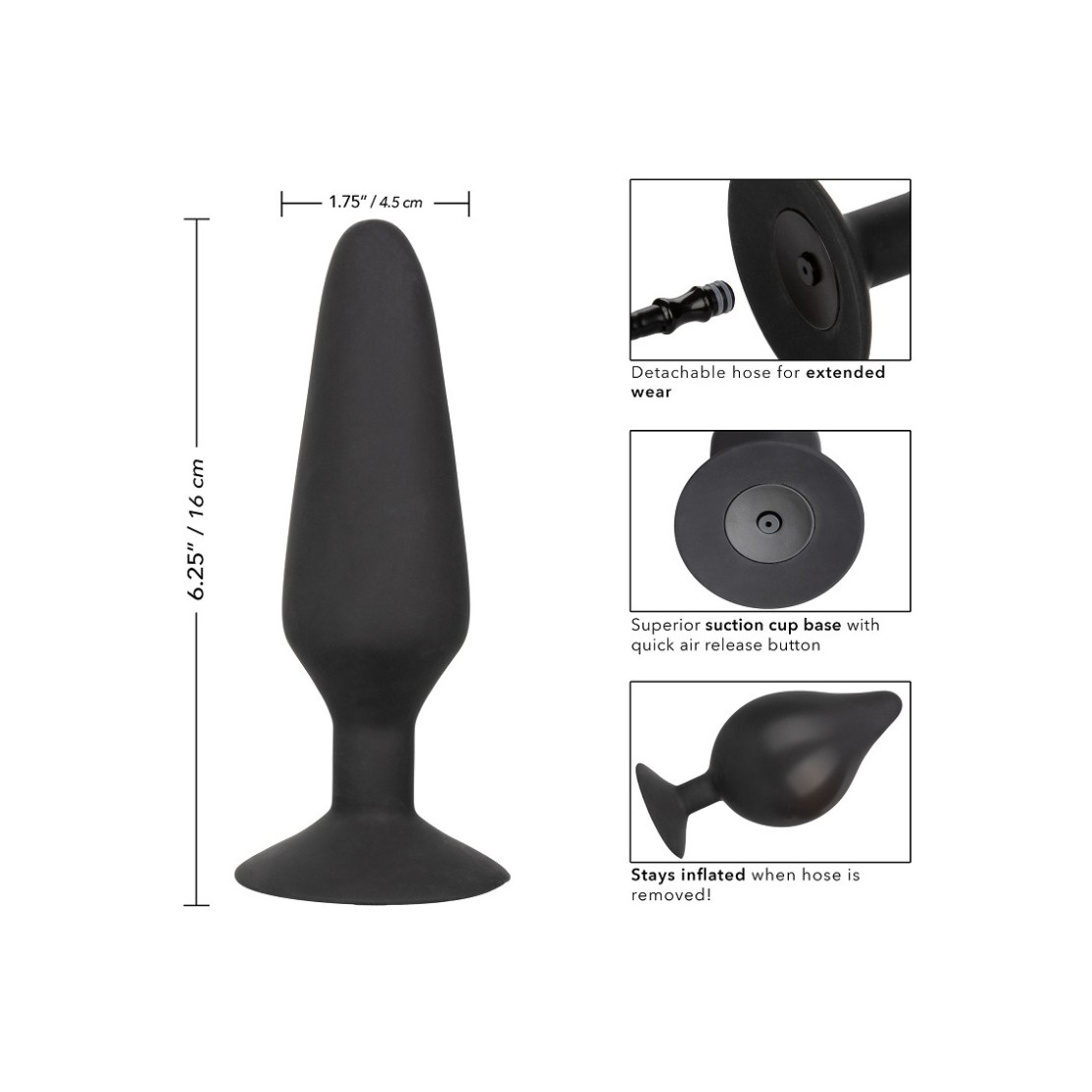 copy of PLUG ANALE GONFIABILE XL STACCABILE CON...