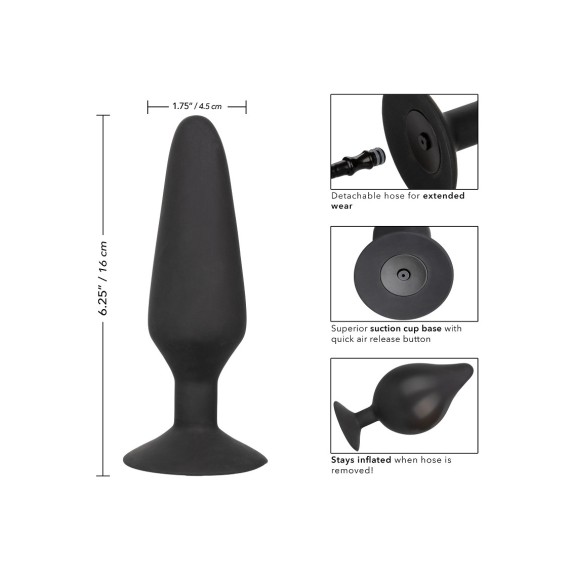 copy of PLUG ANALE GONFIABILE XL STACCABILE CON VENTOSA IN SILICONE