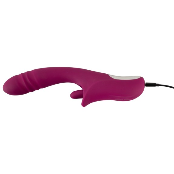 RABBIT SEX TOY CON MOVIMENTO SU E GIÙ & LECCA CLITORIDE CON VIBRAZIONE