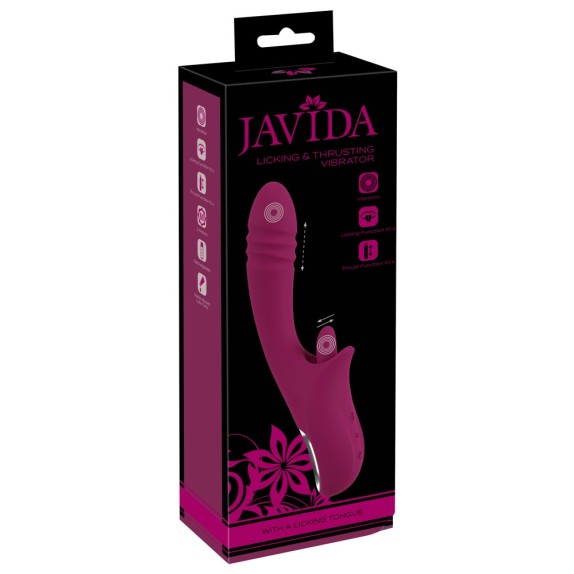 RABBIT SEX TOY CON MOVIMENTO SU E GIÙ & LECCA CLITORIDE CON VIBRAZIONE