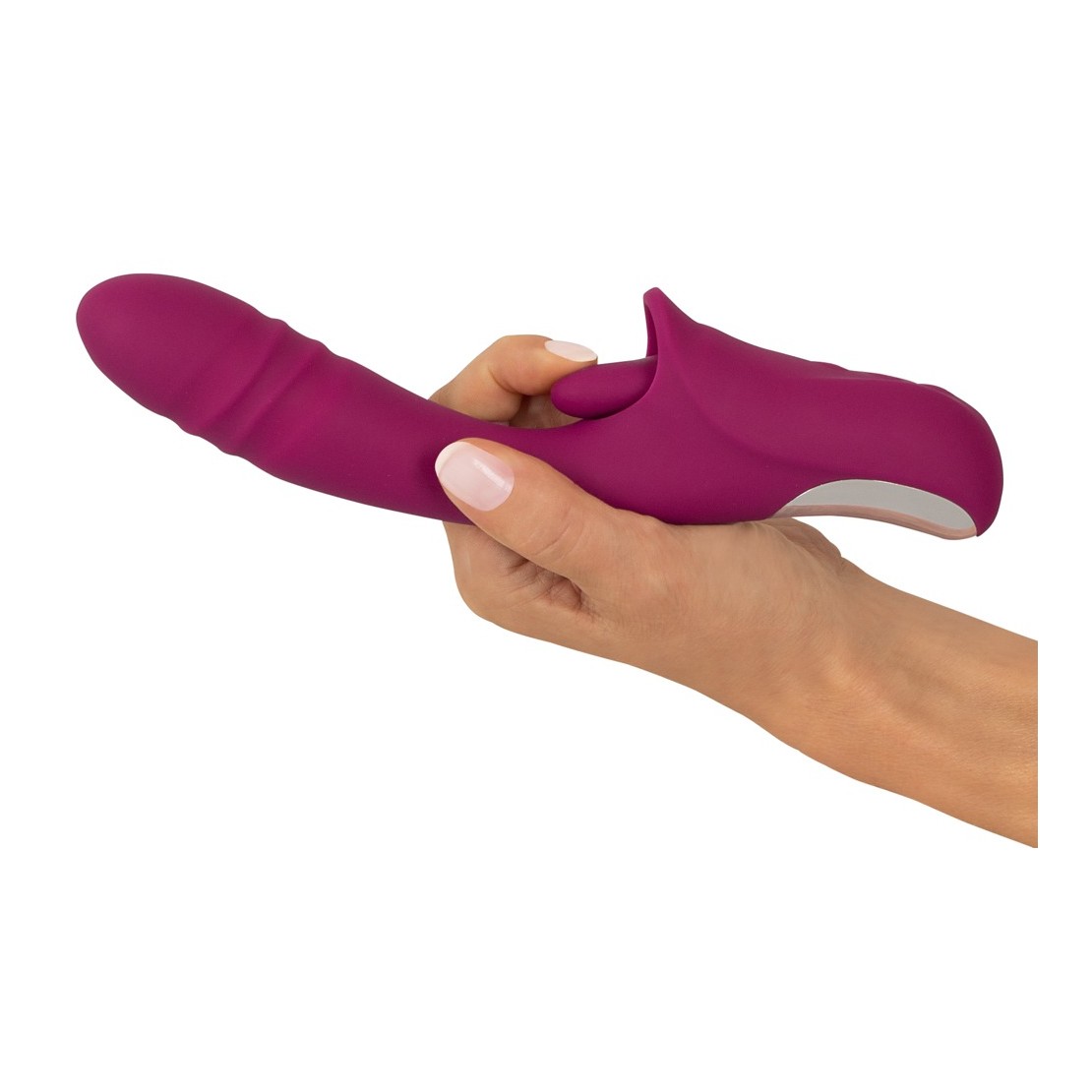 RABBIT SEX TOY CON MOVIMENTO SU E GIÙ & LECCA...