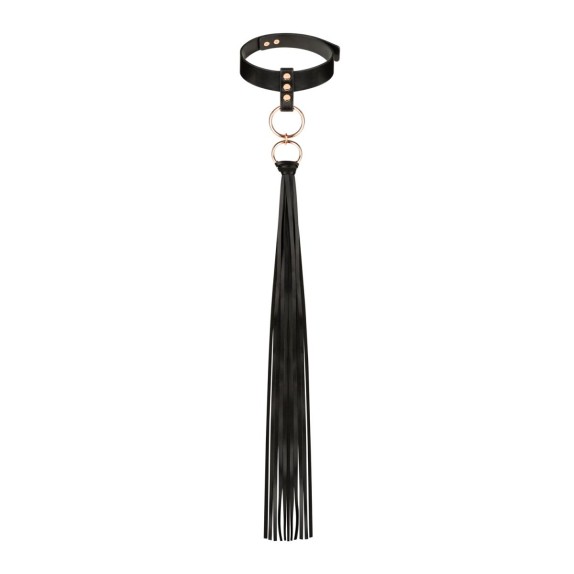 COLLARE SEXY PER DONNA CON FRUSTINO FLOGGER E DETTAGLI ORO ROSA ROSY GOLD