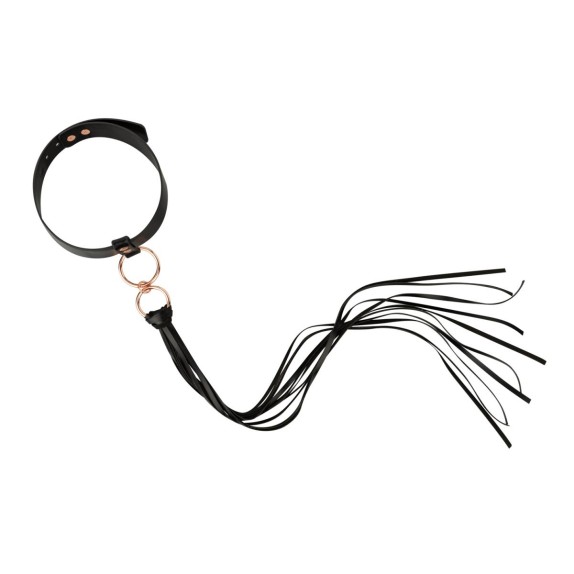 COLLARE SEXY PER DONNA CON FRUSTINO FLOGGER E DETTAGLI ORO ROSA ROSY GOLD