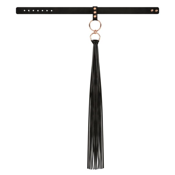 COLLARE SEXY PER DONNA CON FRUSTINO FLOGGER E DETTAGLI ORO ROSA ROSY GOLD