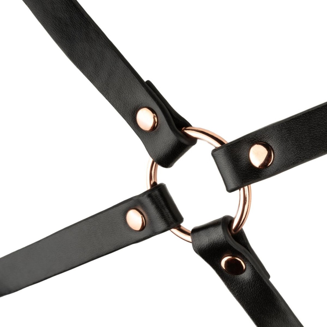 HARNESS SEXY PER DONNA A COLLARINO IN ECOPELLE...