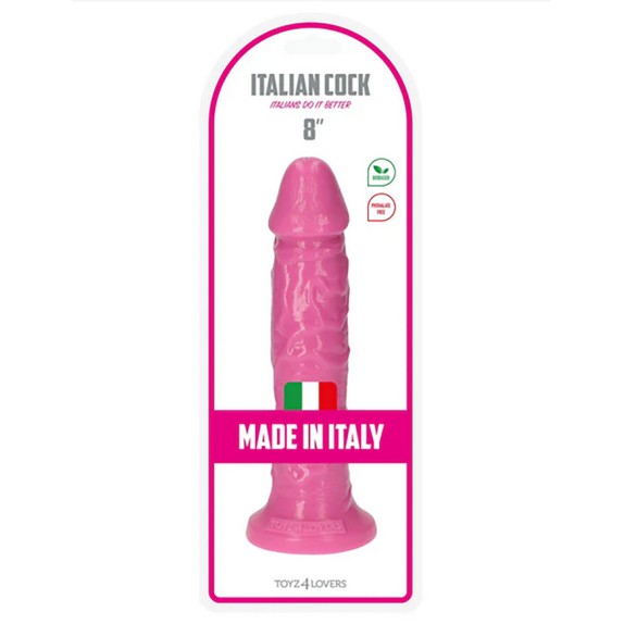 FALLO DILDO REALISTICO 22,5 CM IN PVC CON VENTOSA ITALIAN COCK