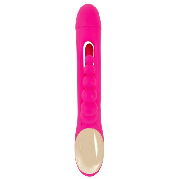 copy of SEX TOY 3IN1 PER DONNA LINGUA INTERNA CON VIBRAZIONE SU CLITORIDE E PALLINE ANALI SMILE