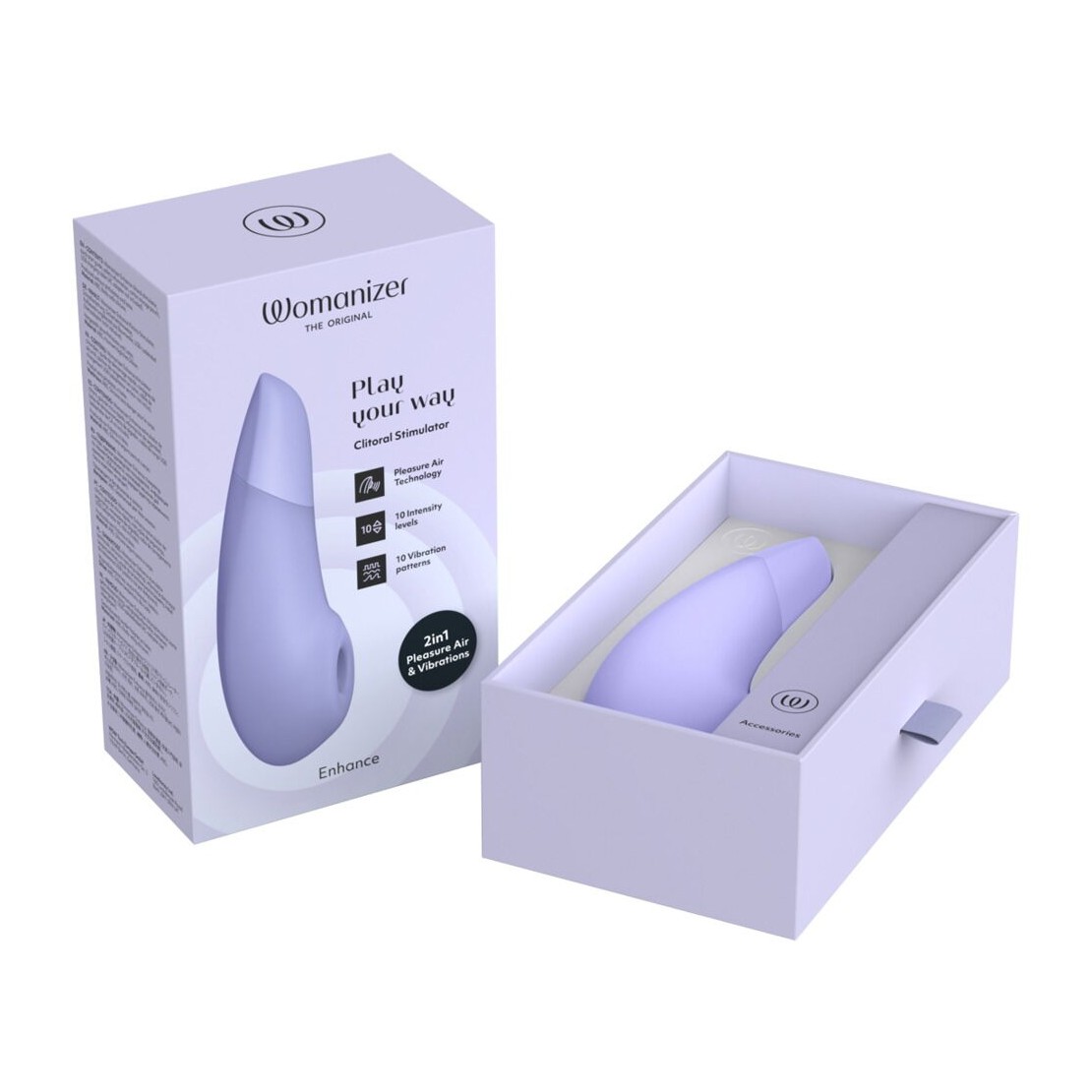 WOMANIZER ENHANCE STIMOLATORE CLITORIDEO PER...